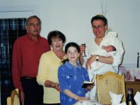 Birth of granddaughter