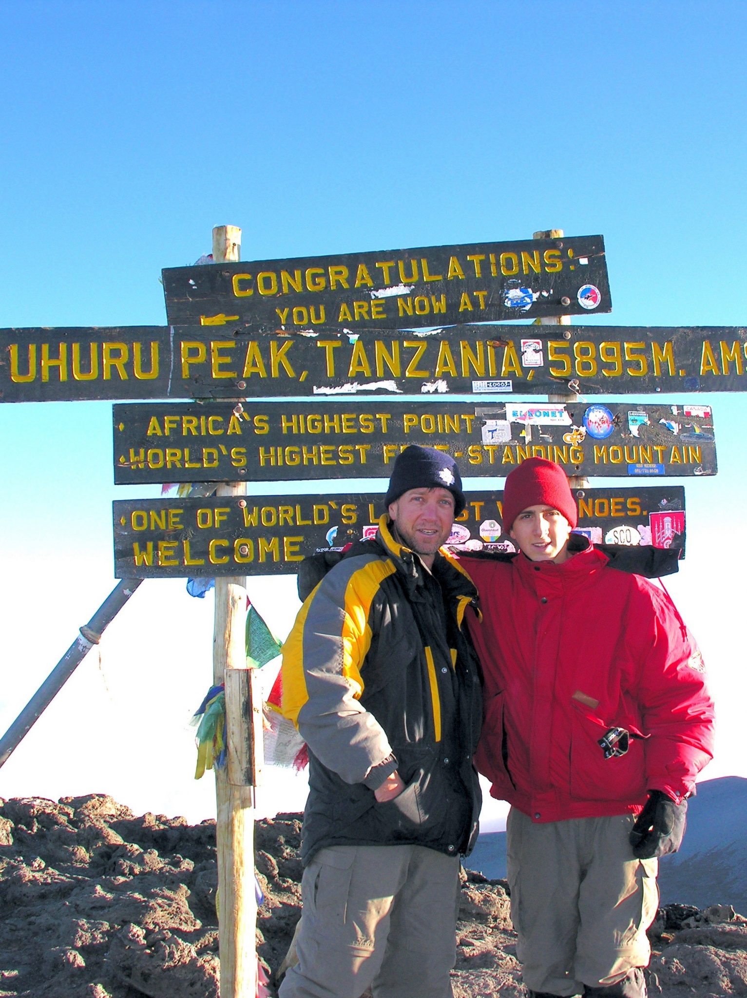Top of Mount Kilimanjaro